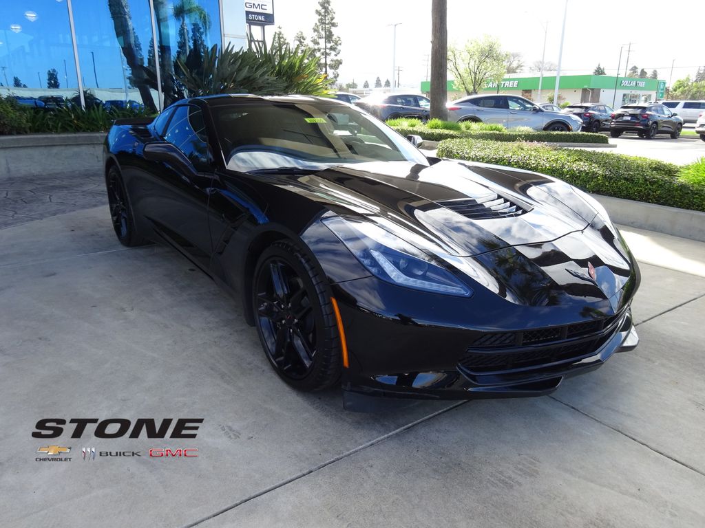 Black 2019 Chevrolet Corvette Stingray 1LT Coupe RWD Coupe Rear-Wheel Drive 8-Speed Automatic
