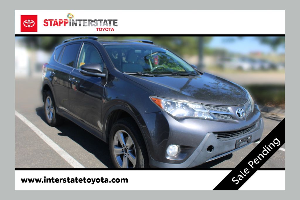 Magnetic Gray Metallic 2015 Toyota RAV4 SUV / Crossover Front-Wheel Drive 6-Speed Automatic