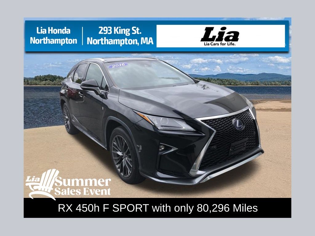 2016 Lexus RX Hybrid 450h F Sport AWD