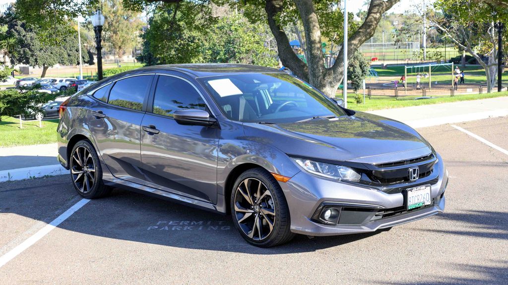 Used 2020 Honda Civic Sport 4D Sedan