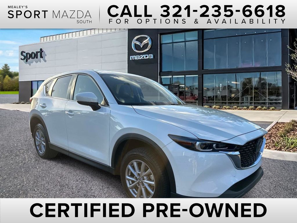 Rhodium White Metallic 2023 Mazda CX-5 2.5 S Select AWD SUV / Crossover All-Wheel Drive 6-Speed Automatic