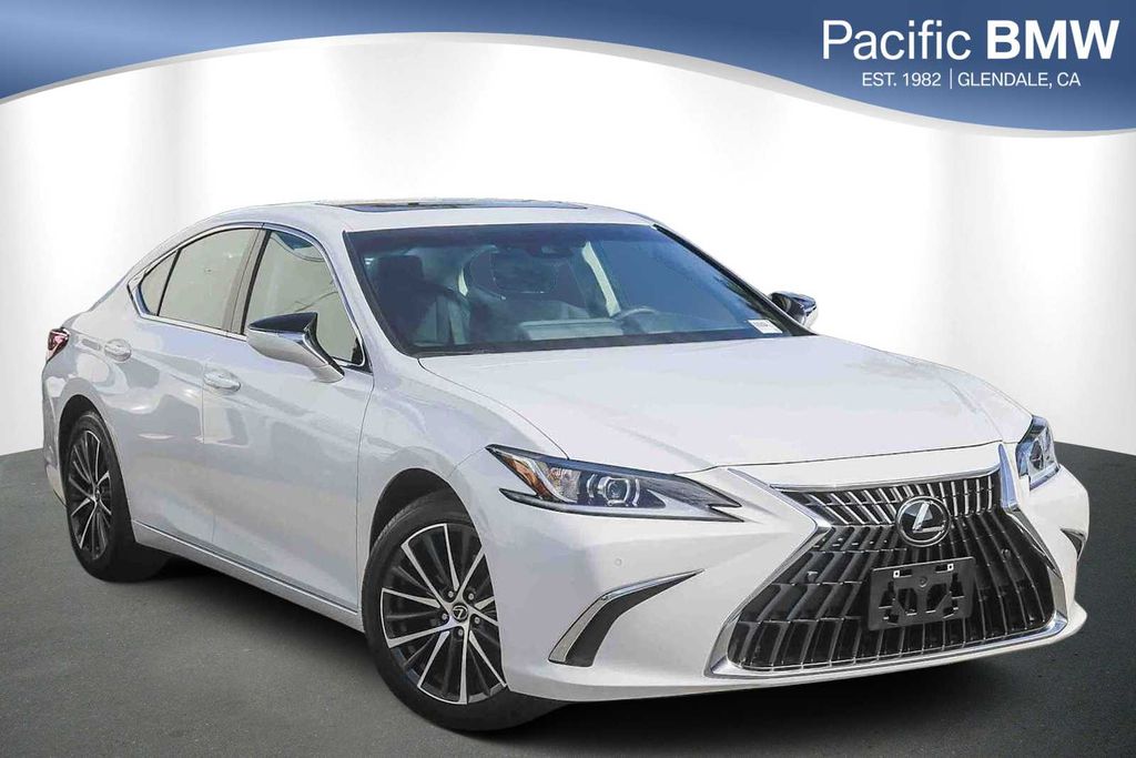 White Pearl 2025 Lexus ES 350 FWD Sedan Front-Wheel Drive 8-Speed Automatic