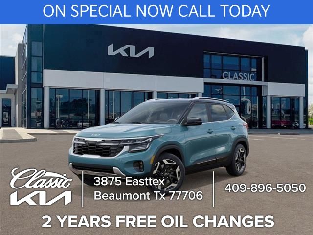 Blue / Black 2026 Kia Seltos SUV / Crossover All-Wheel Drive 8-Speed Automatic