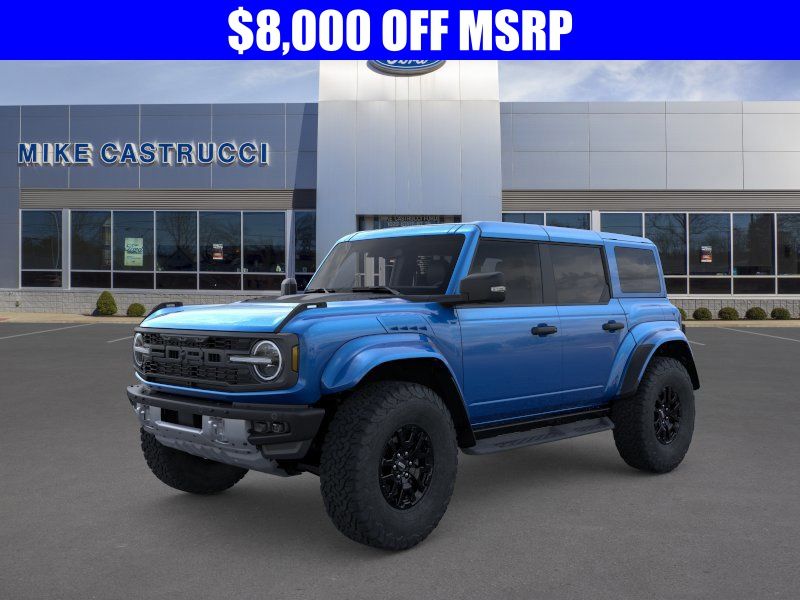 Blue Metallic 2025 Ford Bronco Raptor 4WD SUV / Crossover Four-Wheel Drive Automatic