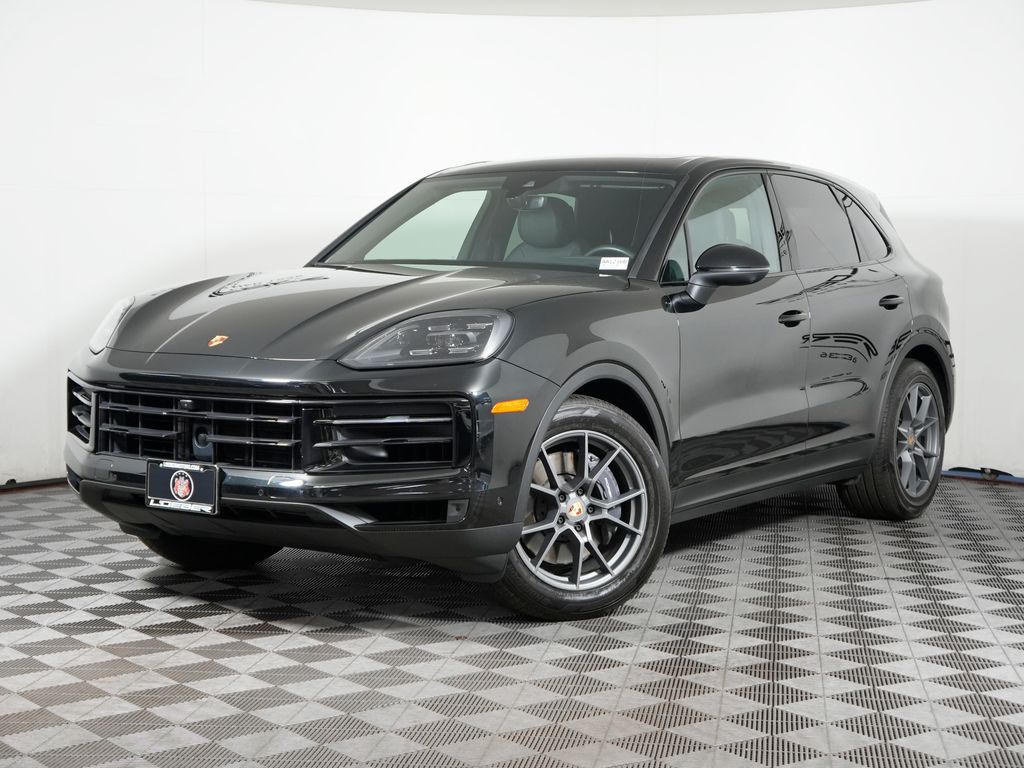 Chromite Black Metallic 2024 Porsche Cayenne SUV / Crossover All-Wheel Drive 8-Speed Automatic