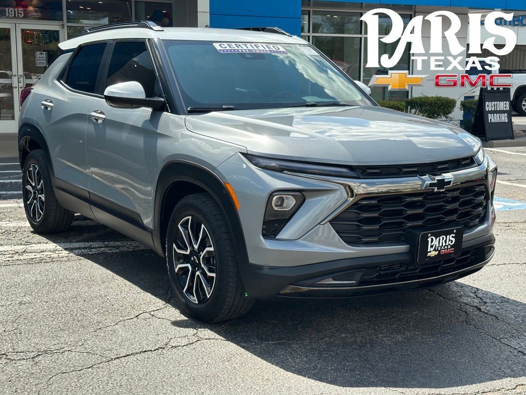Sterling Gray Metallic 2025 Chevrolet Trailblazer SUV / Crossover Front-Wheel Drive Continuously Variable Transmission