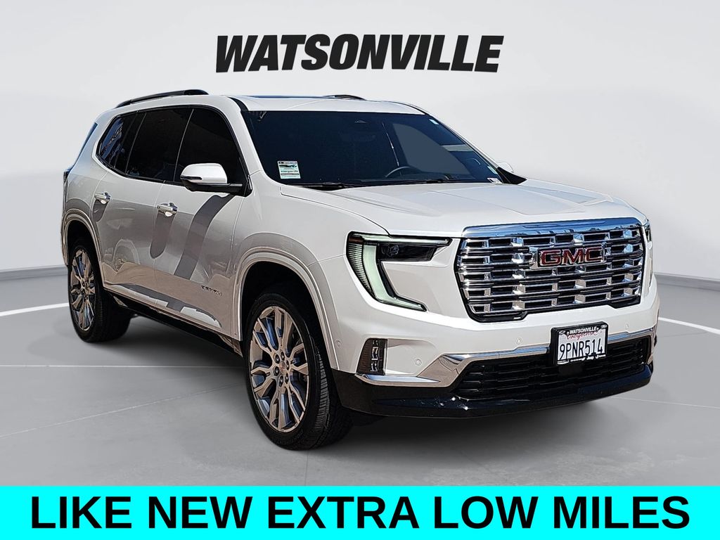 White Frost Tricoat 2024 GMC Acadia SUV / Crossover Front-Wheel Drive 8-Speed Automatic
