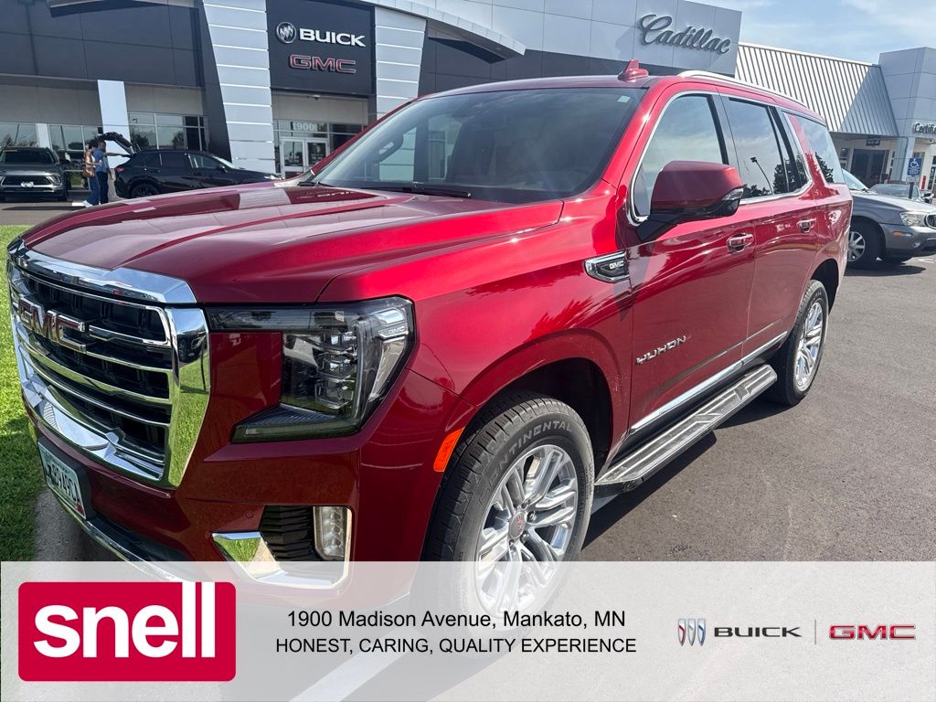Volcanic Red Tintcoat 2024 GMC Yukon SUV / Crossover Four-Wheel Drive