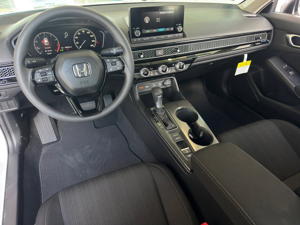 2026 Honda Civic LX White at Community Honda