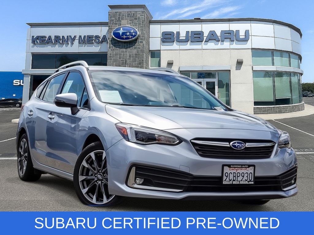 Ice Silver Metallic 2022 Subaru Impreza Wagon All-Wheel Drive Continuously Variable Transmission