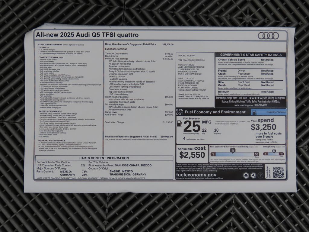 2025 Audi Q5 Premium 9