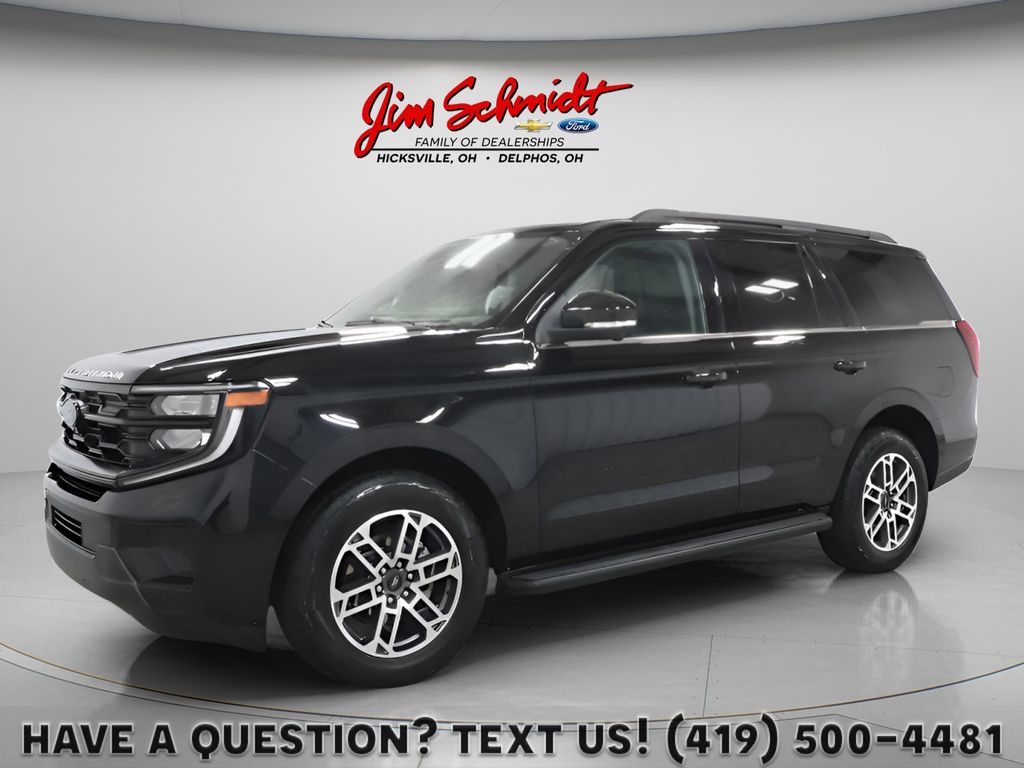 Agate Black Metallic 2025 Ford Expedition SUV / Crossover Four-Wheel Drive Automatic