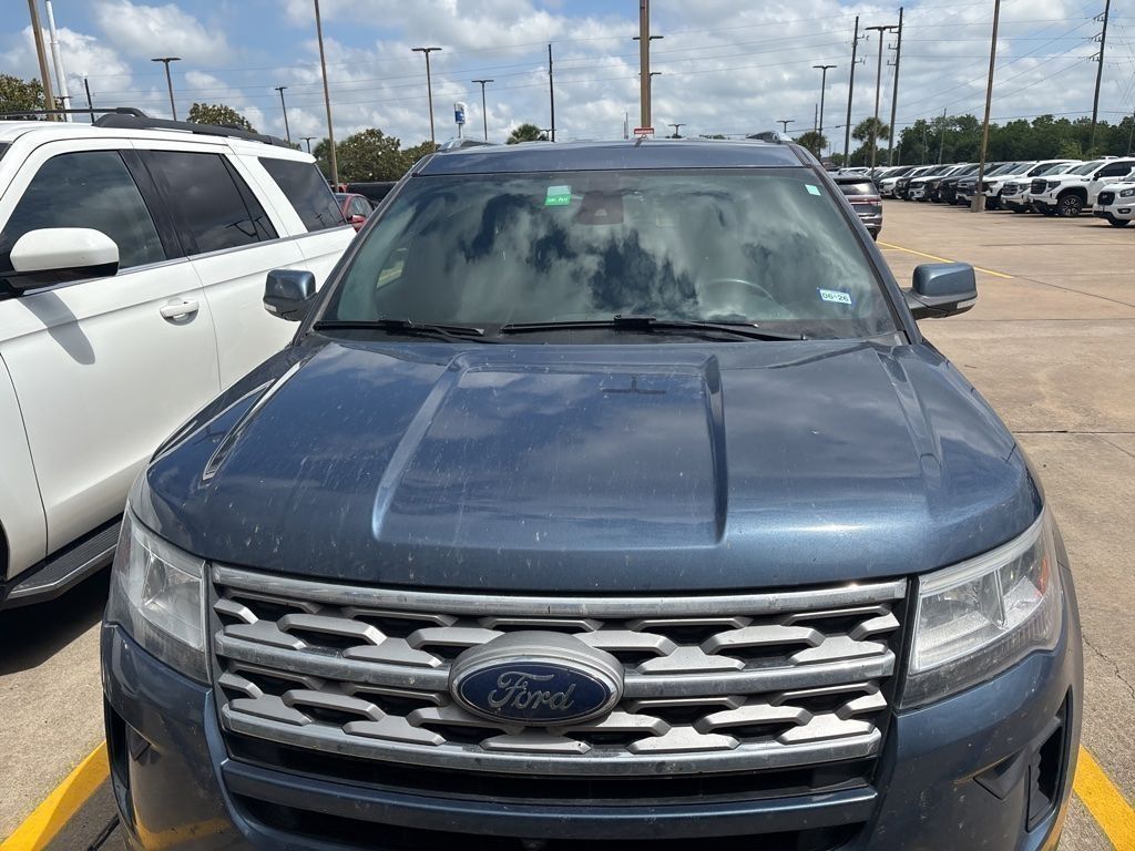 2019 Ford Explorer Limited Blue at Baytown Hyundai