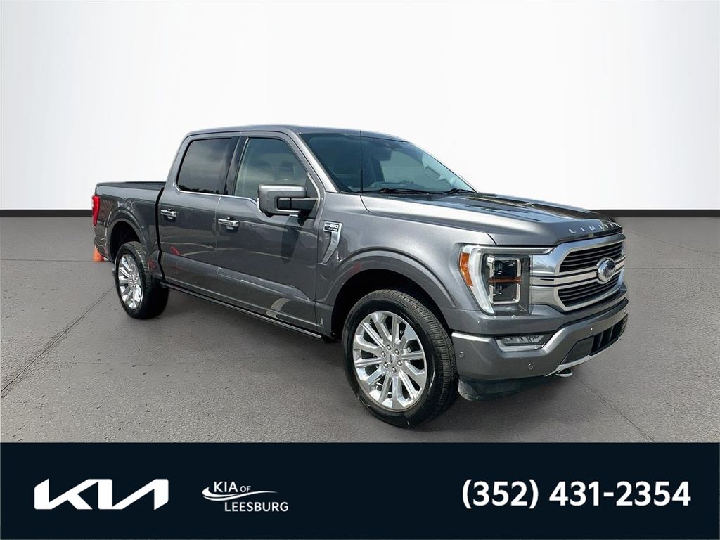 Carbonized Gray Metallic 2022 Ford F-150 Pickup Truck Four-Wheel Drive Automatic