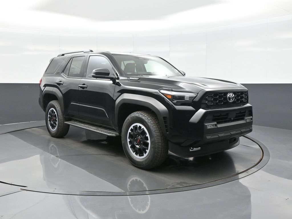 Black 2025 Toyota 4Runner TRD Off-Road Premium 4WD SUV / Crossover Four-Wheel Drive 8-Speed Automatic