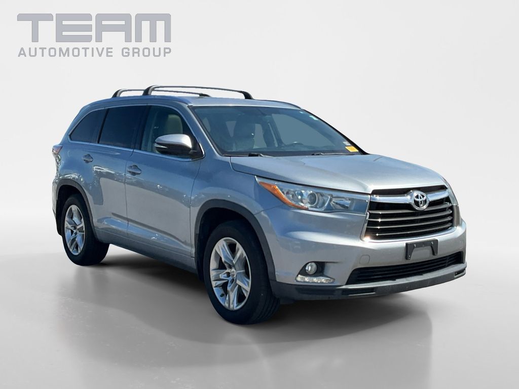 Silver Sky Metallic 2015 Toyota Highlander Limited AWD SUV / Crossover All-Wheel Drive 6-Speed Automatic Overdrive