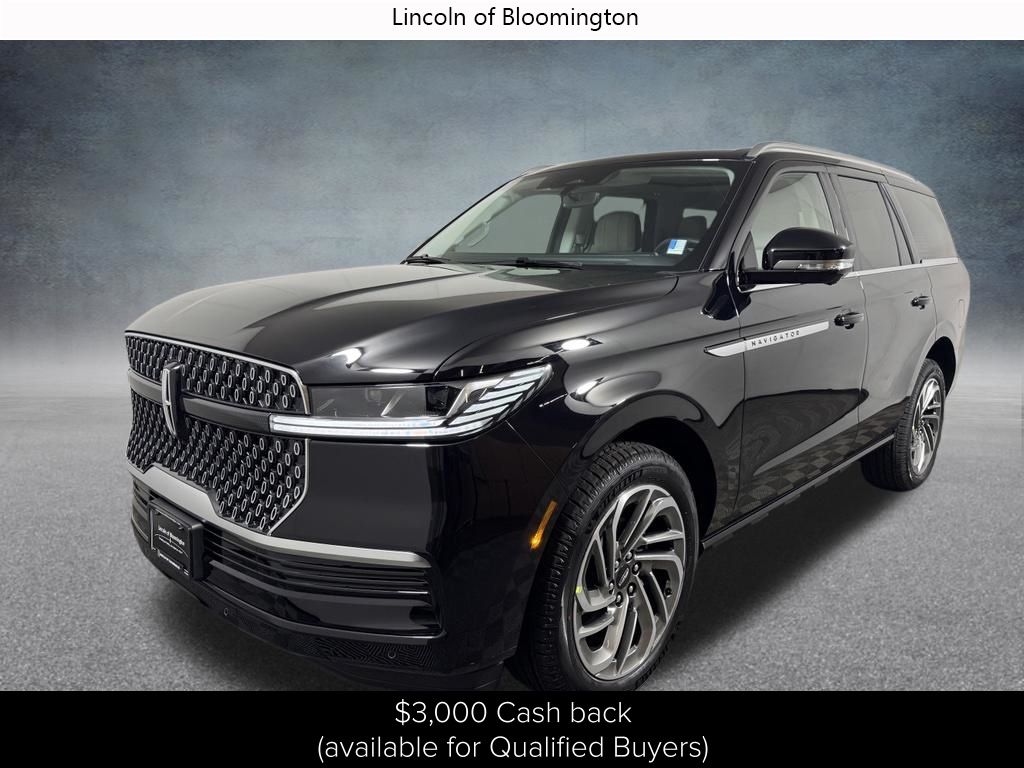 Black Metallic 2026 Lincoln Navigator SUV / Crossover Four-Wheel Drive Automatic