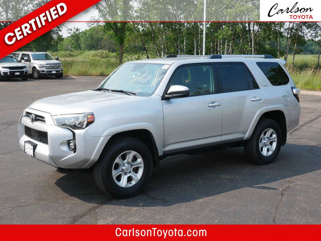 Classic Silver Metallic 2024 Toyota 4Runner SUV / Crossover Four-Wheel Drive 5-Speed Automatic