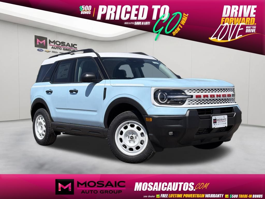 New 2025 Ford Bronco Sport Heritage SUVs