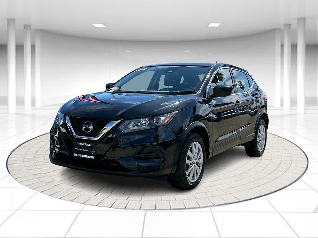 Gray (Magnetic Black Pearl) 2021 Nissan Rogue Sport SUV / Crossover Front-Wheel Drive Continuously Variable Transmission