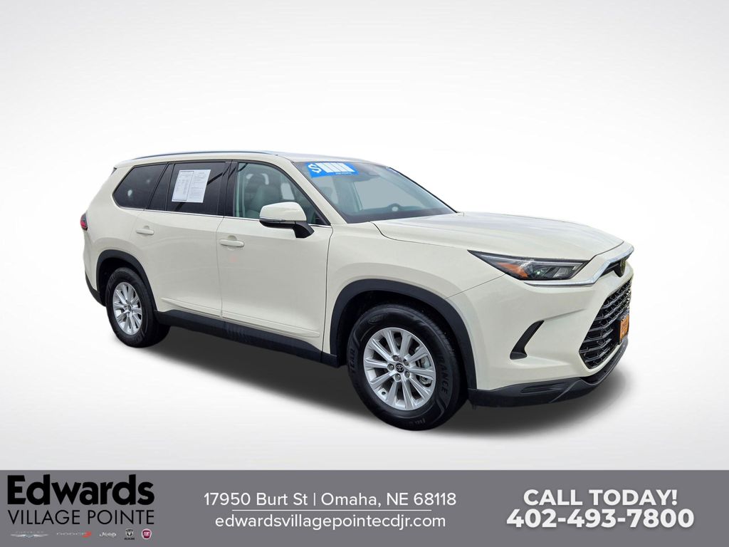 Cream 2024 Toyota Grand Highlander Hybrid XLE AWD SUV / Crossover All-Wheel Drive Continuously Variable Transmission