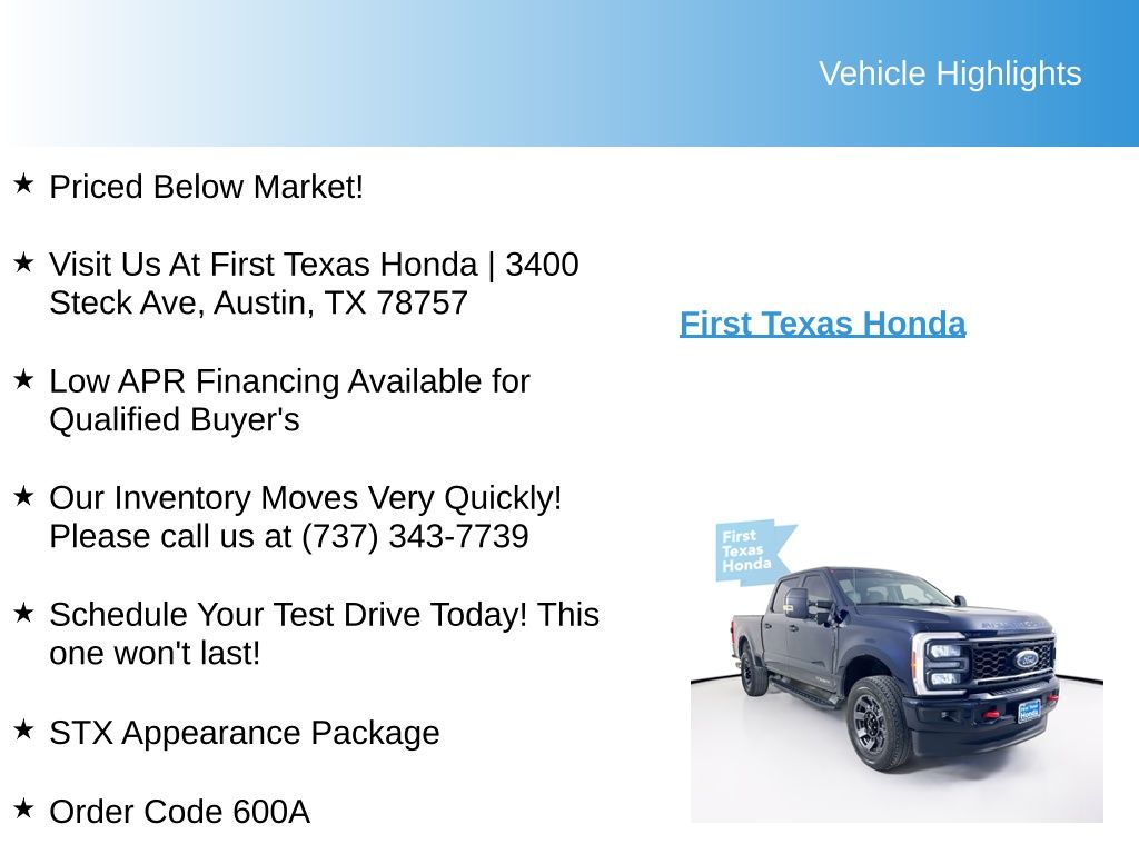 Used Car 2024 Ford F-250sd  Xl For Sale Under $60,000 In Austin, Texas