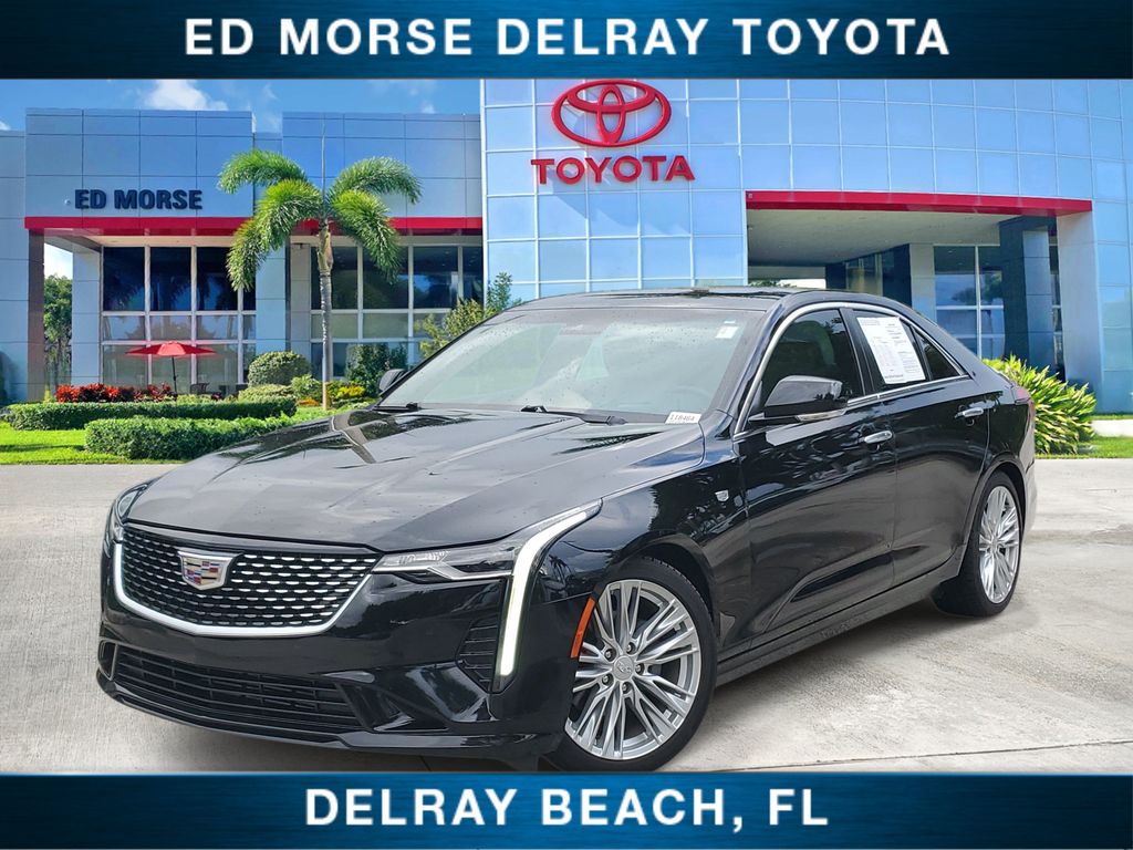 Black Raven 2022 Cadillac CT4 Sedan Rear-Wheel Drive 8-Speed Automatic