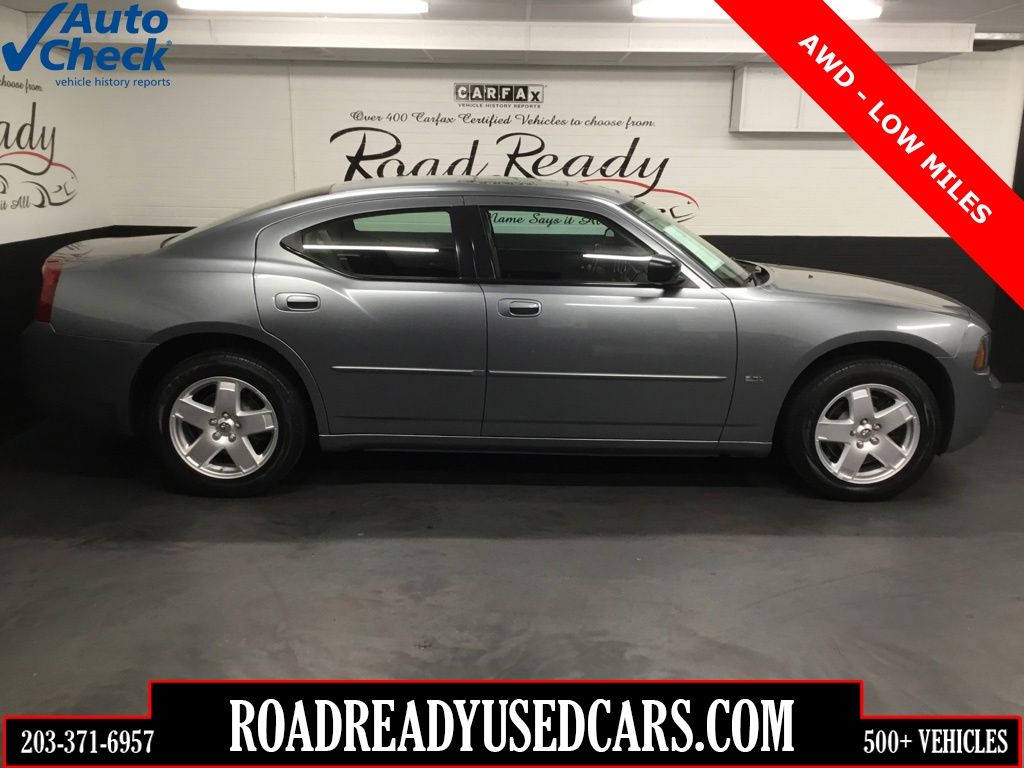 Silver Steel Metallic Clearcoat 2007 Dodge Charger SXT AWD Sedan 5-Speed Automatic
