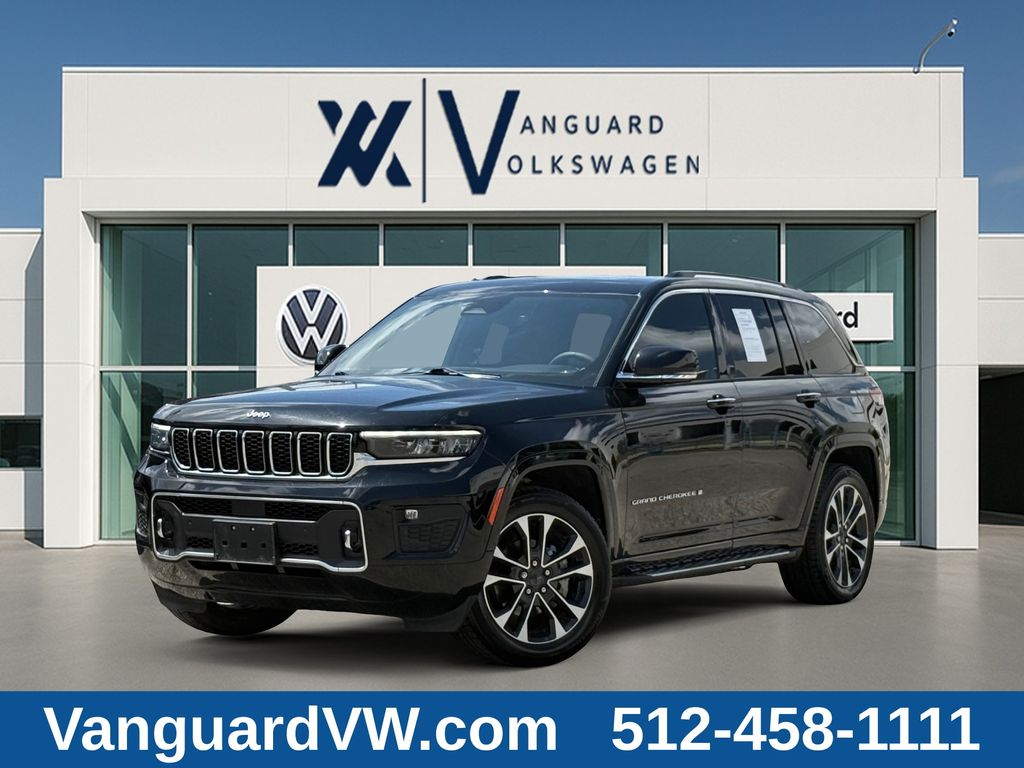 Diamond Black Crystal Pearlcoat 2023 Jeep Grand Cherokee SUV / Crossover Four-Wheel Drive 8-Speed Automatic