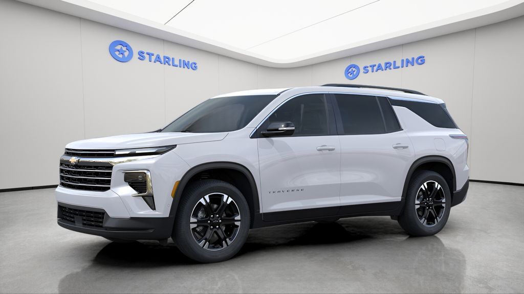 Summit White 2027 Chevrolet Traverse SUV / Crossover Front-Wheel Drive 8-Speed Automatic