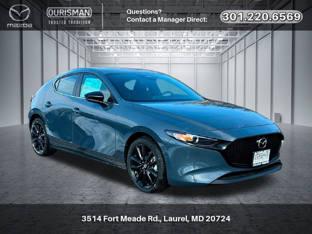 Gray Metallic 2026 Mazda MAZDA3 Hatchback All-Wheel Drive 6-Speed Automatic