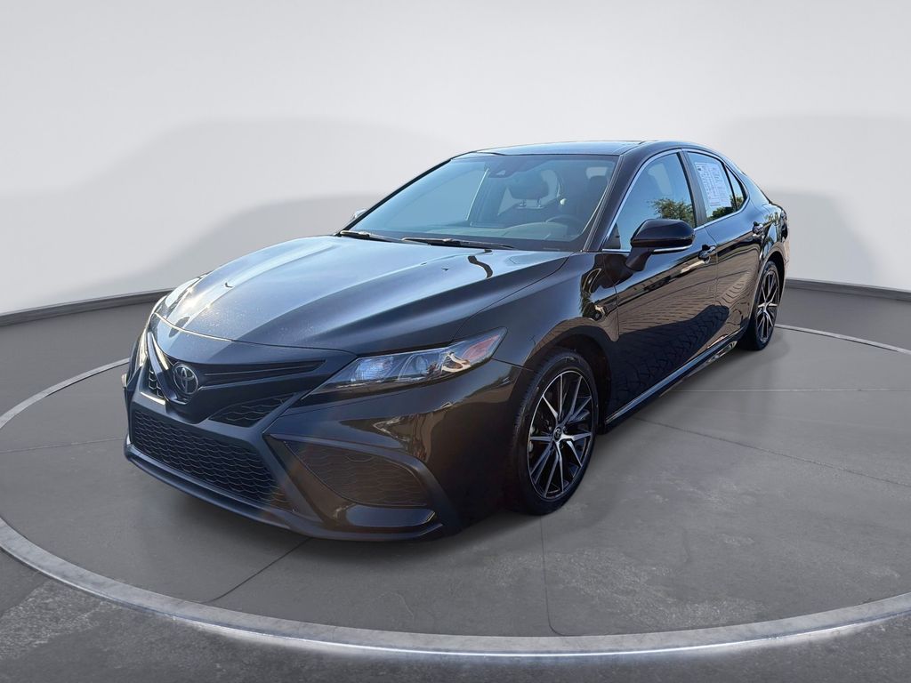 Used 2022 Black Toyota SE image 3