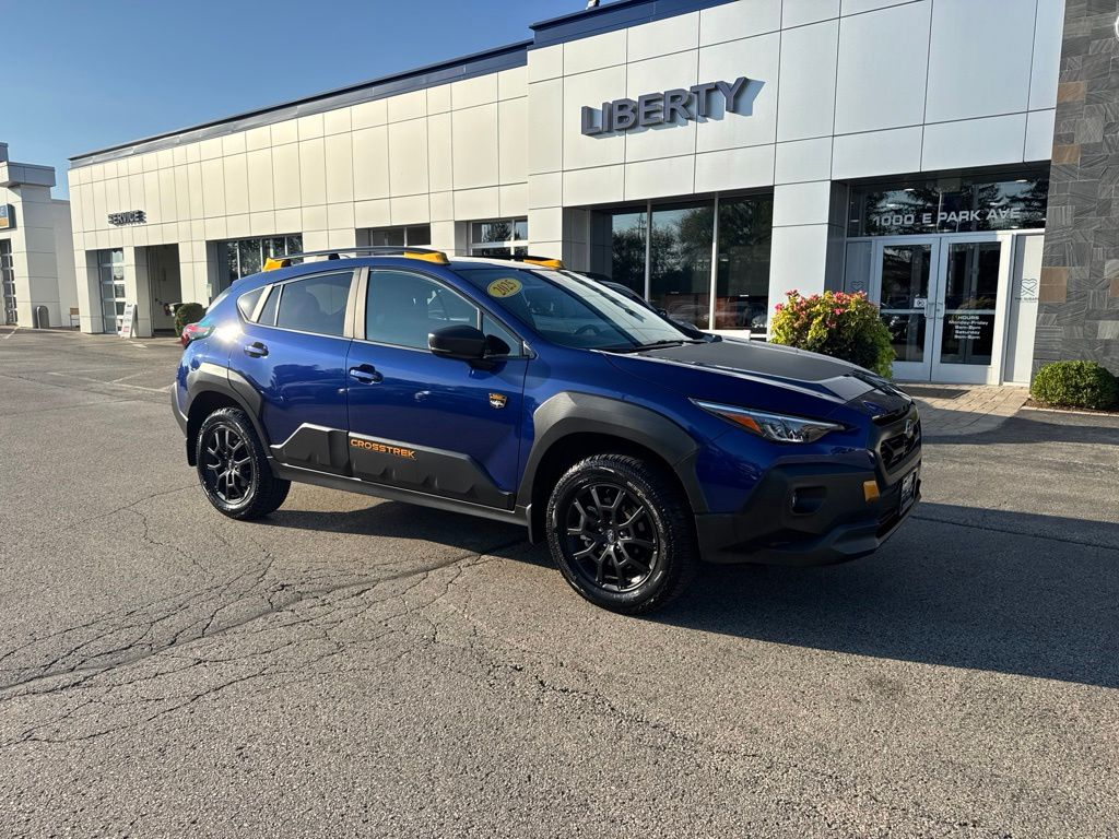 Sapphire Blue Pearl 2025 Subaru Crosstrek SUV / Crossover All-Wheel Drive Continuously Variable Transmission