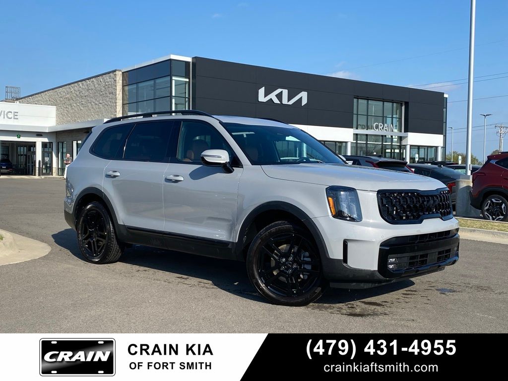 Wolf Gray 2025 Kia Telluride SX-Prestige X-Line AWD SUV / Crossover All-Wheel Drive 8-Speed Automatic