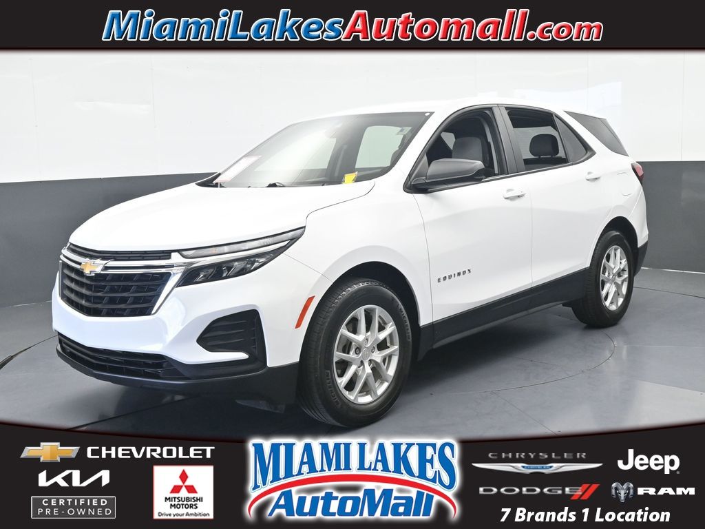 Summit White 2023 Chevrolet Equinox SUV / Crossover Front-Wheel Drive 6-Speed Automatic Overdrive