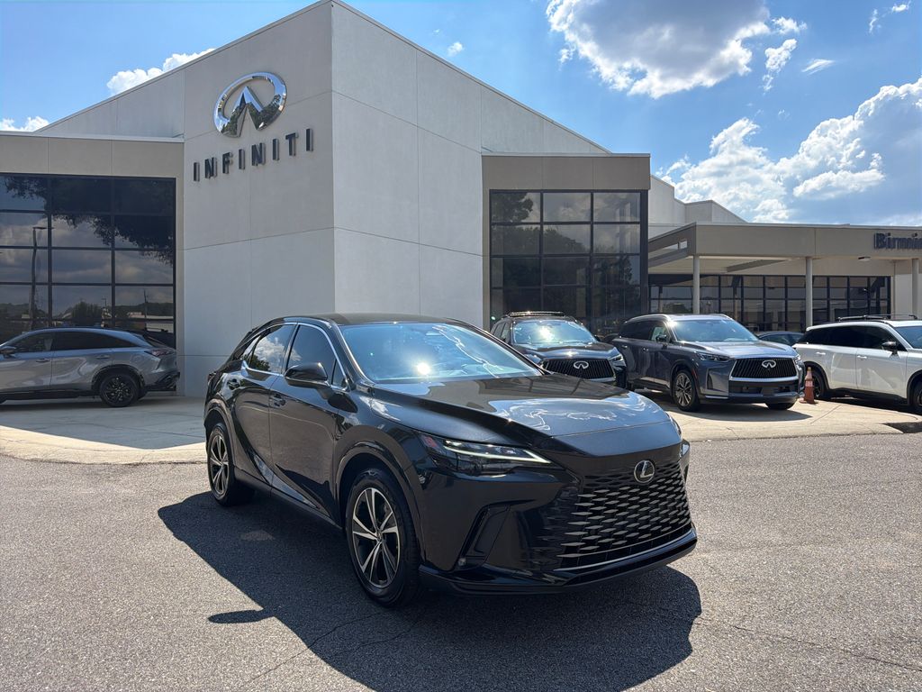 Black Metallic 2023 Lexus RX SUV / Crossover Front-Wheel Drive 8-Speed Automatic