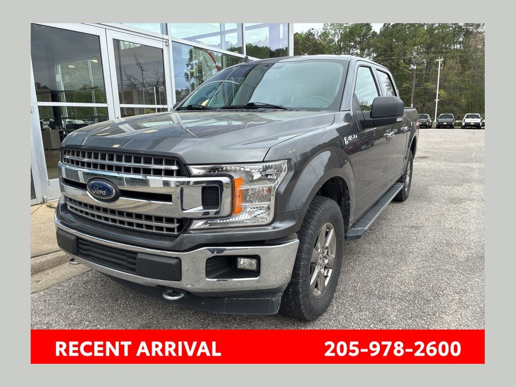 Gray (Magnetic Metallic) 2020 Ford F-150 XLT SuperCrew 4WD Pickup Truck Four-Wheel Drive Automatic