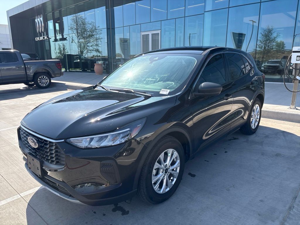 Black Metallic 2024 Ford Escape SUV / Crossover Front-Wheel Drive 8-Speed Automatic