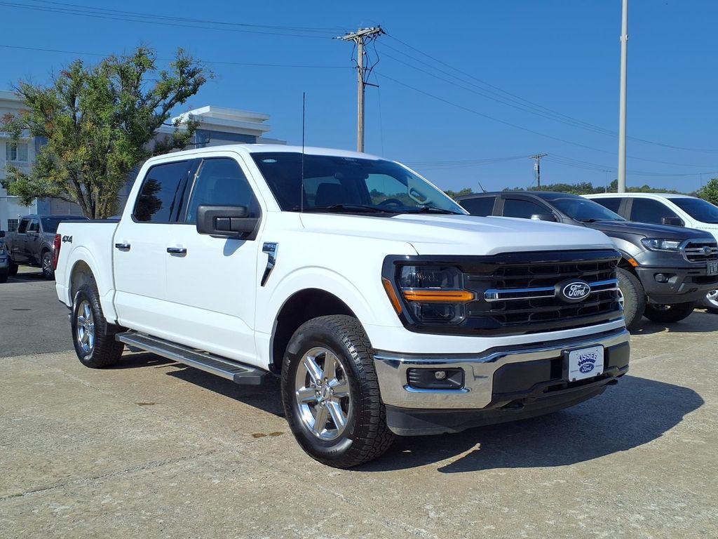 Oxford White 2025 Ford F-150 Pickup Truck Four-Wheel Drive Automatic