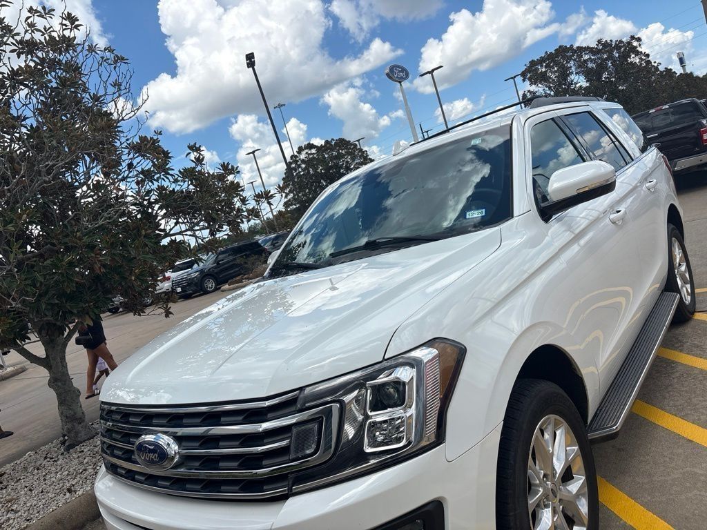 2020 Ford Expedition XLT White at Bayshore Chrysler Jeep Dodge Ram