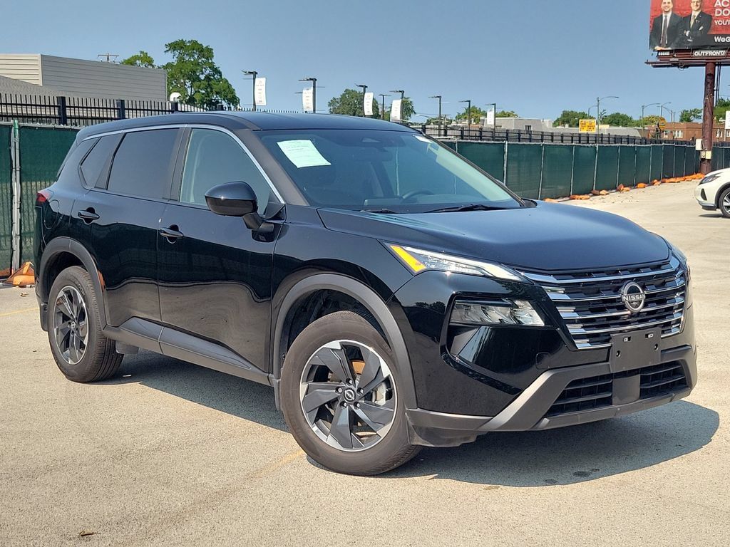 Super Black 2026 Nissan Rogue SUV / Crossover All-Wheel Drive Continuously Variable Transmission