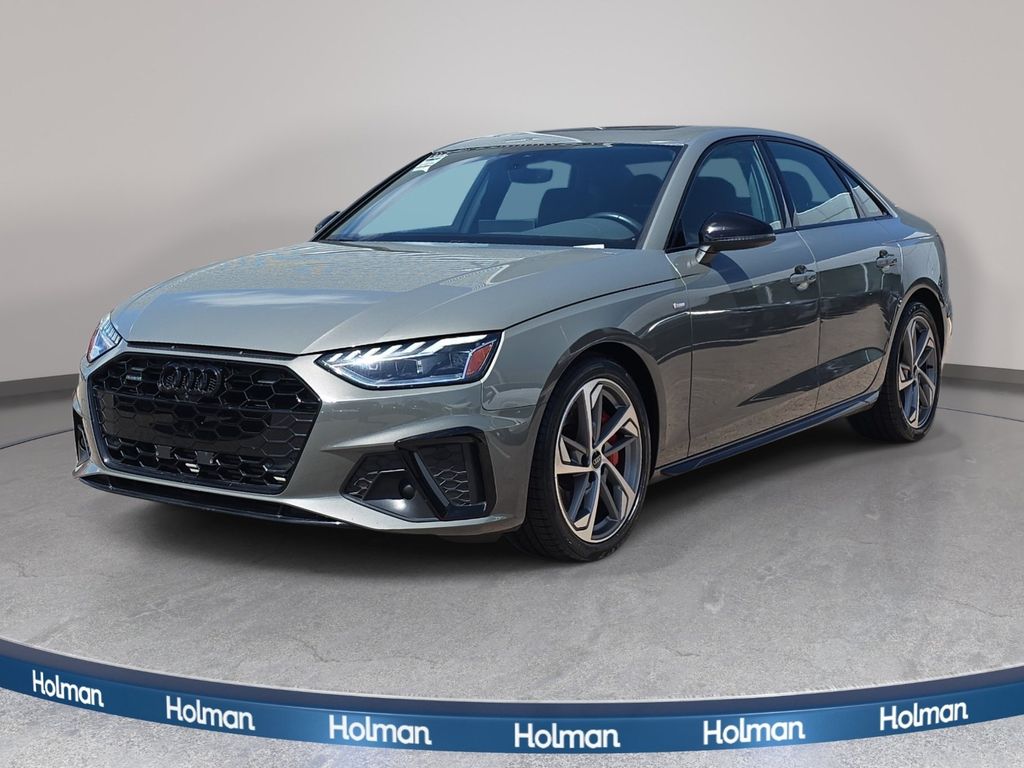 Chronos Gray Metallic 2023 Audi A4 Sedan All-Wheel Drive 7-Speed Automatic