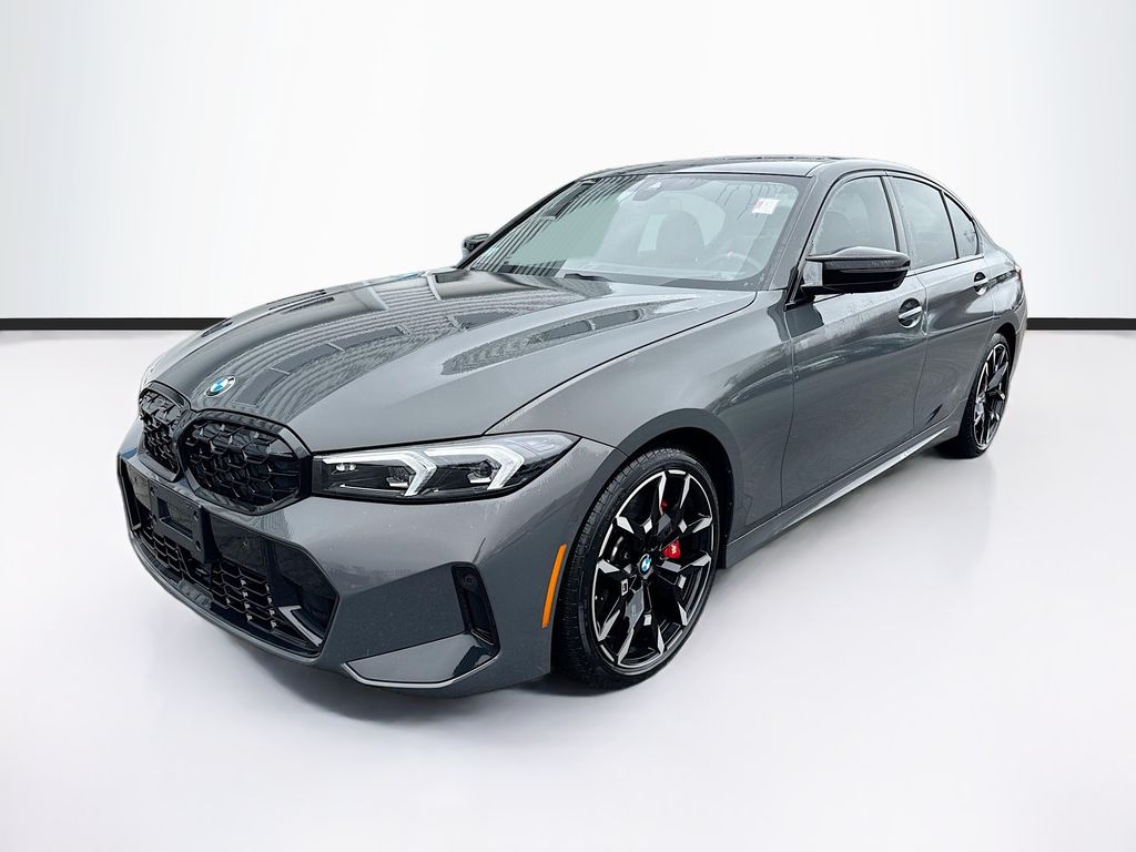 Gray (Dravit Grey Metallic) 2025 BMW 3 Series M340i xDrive Sedan All-Wheel Drive 8-Speed Automatic