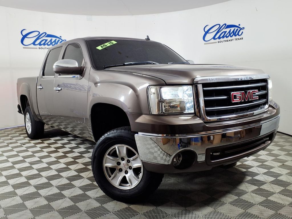 Medium Brown Metallic 2007 GMC Sierra 1500 Pickup Truck Four-Wheel Drive 4-Speed Automatic Overdrive