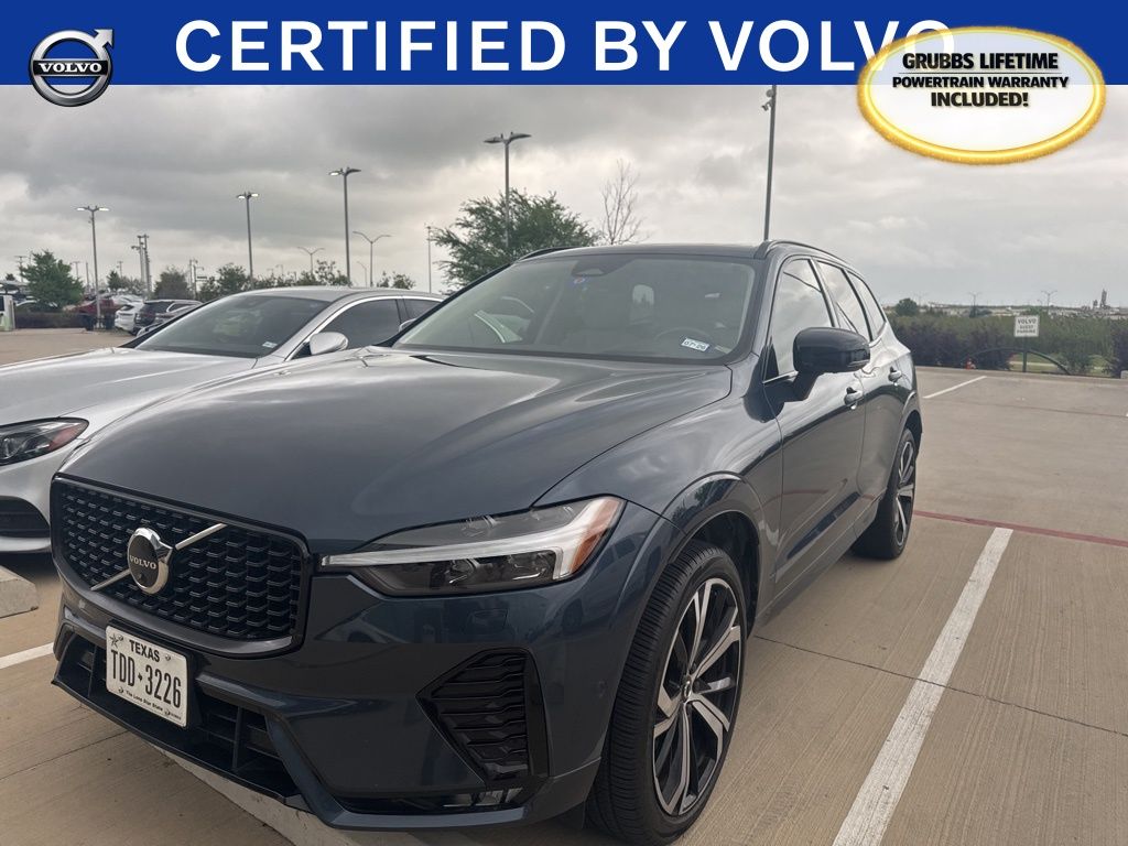 Denim Blue Metallic 2023 Volvo XC60 B5 Ultimate Dark Theme AWD SUV / Crossover All-Wheel Drive Automatic