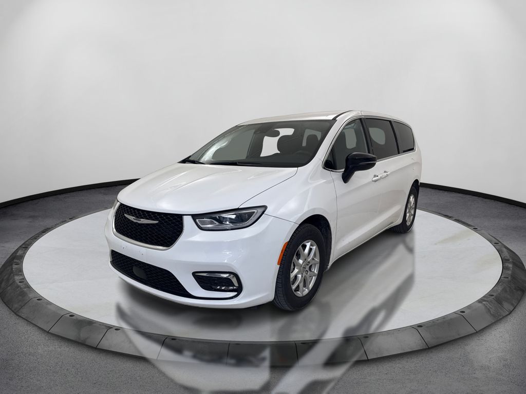 Bright White Clearcoat 2025 Chrysler Pacifica Minivan Front-Wheel Drive 9-Speed Automatic