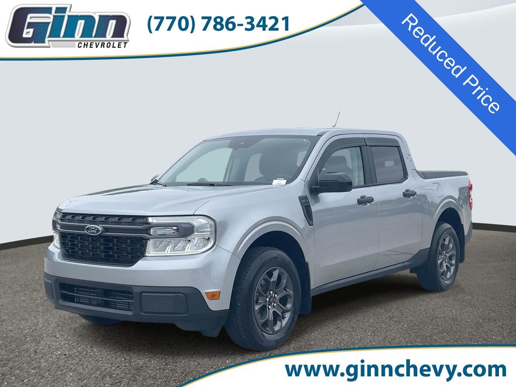 Silver Metallic 2024 Ford Maverick Pickup Truck All-Wheel Drive 8-Speed Automatic