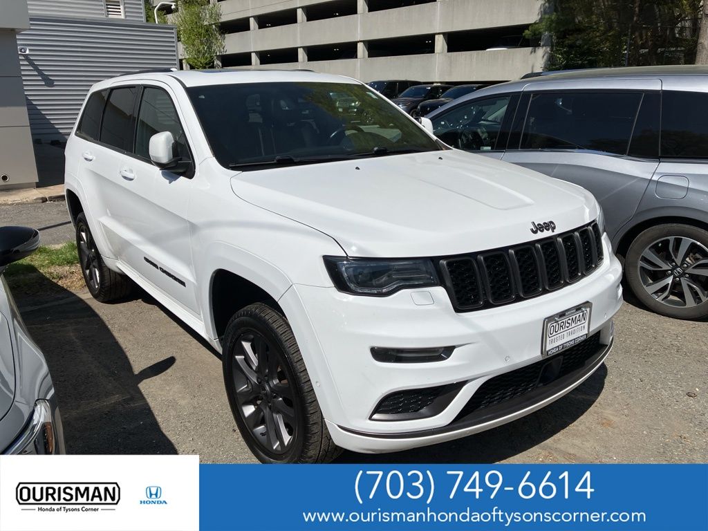 Bright White Clearcoat 2019 Jeep Grand Cherokee High Altitude 4WD SUV / Crossover Four-Wheel Drive 8-Speed Automatic