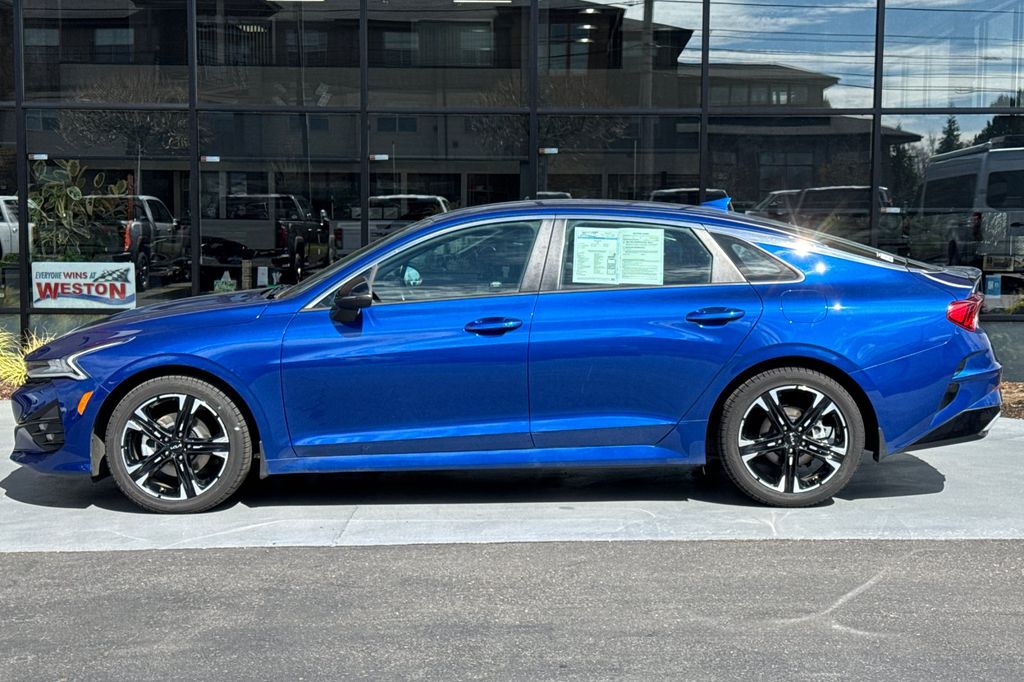 used 2022 Kia K5 car, priced at $23,996