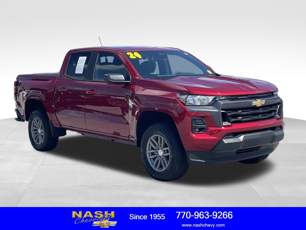Radiant Red Tintcoat 2024 Chevrolet Colorado Pickup Truck 4X2 8-Speed Automatic